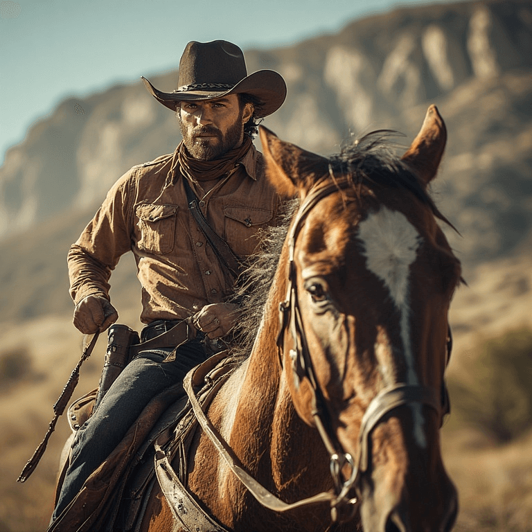 cowboy simple cinematic